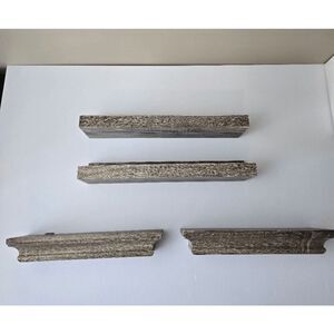 Floating shelves Set of four Light Brown